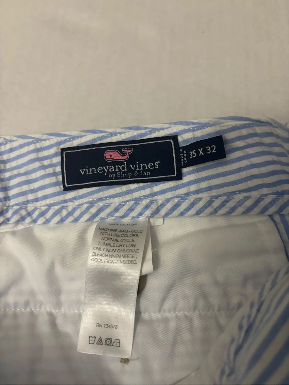Vineyard Vines Men's Slim Fit  Breaker Pant Size 35x32